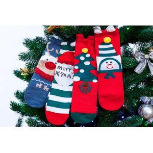 🎁 Шкарпетки новорічні у подарунковій упаковці 36-41 розмір Merry Christmas