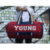 Спортивна стильна сумка YOUNG червона для залу та поїздки