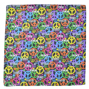 Бандана класична різнобарвна Peace