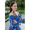 Ніжна шийна хустка 60*60 (​​​​61040)
