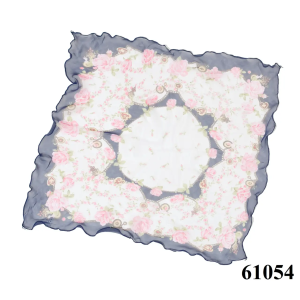 Ніжна шийна хустка 60*60 (61054). Photo 2