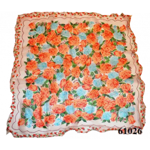 Ніжна шийна хустка 60*60 (61026). Photo 2