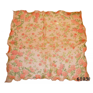 Ніжна шийна хустка 60*60 (61030). Photo 2