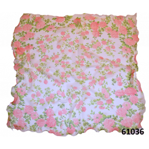Ніжна шийна хустка 60*60 (61036). Photo 2