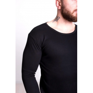 Чоловіча термобілизна молодіжна двошарова EMS SPOR термокофта та штани для чоловіків чорного кольору розмір XL. Photo 3