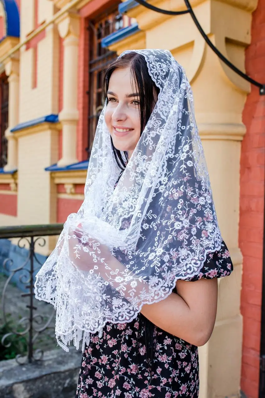 Весільний шарф бежевий гранд 1